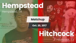 Matchup: Hempstead vs. Hitchcock  2017