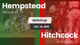 Matchup: Hempstead vs. Hitchcock  2018