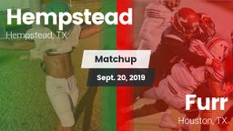 Matchup: Hempstead vs. Furr  2019