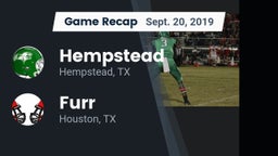 Recap: Hempstead  vs. Furr  2019