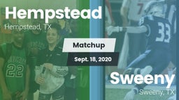 Matchup: Hempstead vs. Sweeny  2020