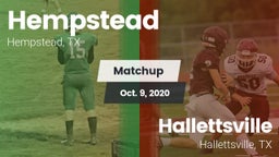 Matchup: Hempstead vs. Hallettsville  2020