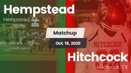 Matchup: Hempstead vs. Hitchcock  2020