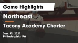 Northeast  vs Tacony Academy Charter Game Highlights - Jan. 13, 2022