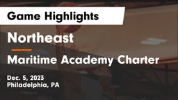 Northeast  vs Maritime Academy Charter Game Highlights - Dec. 5, 2023