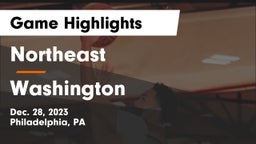 Northeast  vs Washington  Game Highlights - Dec. 28, 2023
