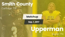 Matchup: Smith County vs. Upperman  2017