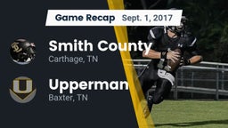 Recap: Smith County  vs. Upperman  2017