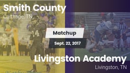 Matchup: Smith County vs. Livingston Academy 2017