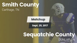 Matchup: Smith County vs. Sequatchie County  2017