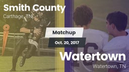 Matchup: Smith County vs. Watertown  2017