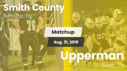 Matchup: Smith County vs. Upperman  2018