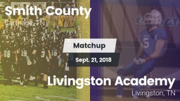 Matchup: Smith County vs. Livingston Academy 2018