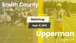 Matchup: Smith County vs. Upperman  2019