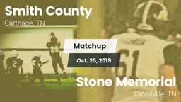 Matchup: Smith County vs. Stone Memorial  2019