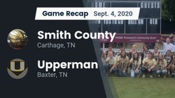 Recap: Smith County  vs. Upperman  2020