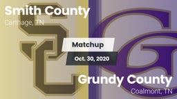 Matchup: Smith County vs. Grundy County  2020