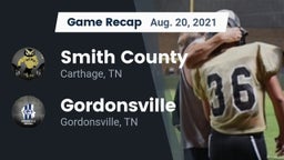 Recap: Smith County  vs. Gordonsville  2021