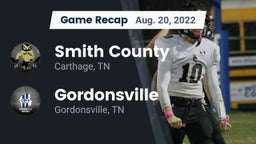 Recap: Smith County  vs. Gordonsville  2022