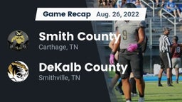 Recap: Smith County  vs. DeKalb County  2022