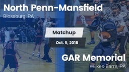Matchup: North Penn vs. GAR Memorial  2018