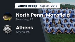 Recap: North Penn-Mansfield vs. Athens  2018
