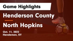 Henderson County  vs North Hopkins  Game Highlights - Oct. 11, 2022