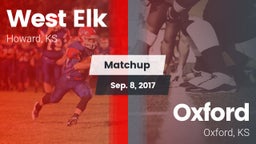 Matchup: West Elk vs. Oxford  2017