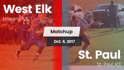 Matchup: West Elk vs. St. Paul  2017