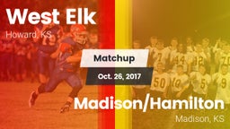Matchup: West Elk vs. Madison/Hamilton  2017