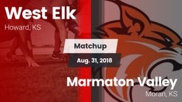 Matchup: West Elk vs. Marmaton Valley  2018