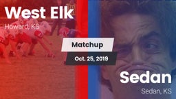 Matchup: West Elk vs. Sedan  2019