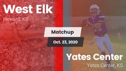 Matchup: West Elk vs. Yates Center  2020