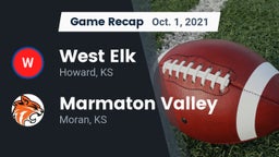 Recap: West Elk  vs. Marmaton Valley  2021