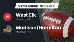 Recap: West Elk  vs. Madison/Hamilton  2021