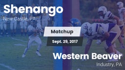 Matchup: Shenango vs. Western Beaver  2017