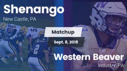 Matchup: Shenango vs. Western Beaver  2018