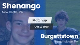 Matchup: Shenango vs. Burgettstown  2020