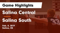 Salina Central  vs Salina South  Game Highlights - Feb. 8, 2019