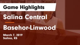 Salina Central  vs Basehor-Linwood  Game Highlights - March 7, 2019