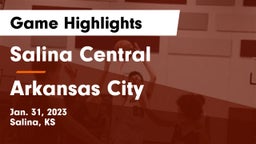 Salina Central  vs Arkansas City  Game Highlights - Jan. 31, 2023