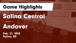 Salina Central  vs Andover  Game Highlights - Feb. 21, 2023