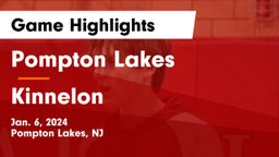 Pompton Lakes  vs Kinnelon  Game Highlights - Jan. 6, 2024