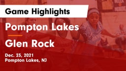 Pompton Lakes  vs Glen Rock  Game Highlights - Dec. 23, 2021