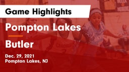 Pompton Lakes  vs Butler  Game Highlights - Dec. 29, 2021