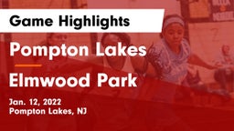 Pompton Lakes  vs Elmwood Park  Game Highlights - Jan. 12, 2022