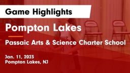Pompton Lakes  vs Passaic Arts & Science Charter School Game Highlights - Jan. 11, 2023