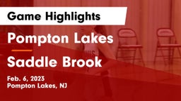 Pompton Lakes  vs Saddle Brook  Game Highlights - Feb. 6, 2023