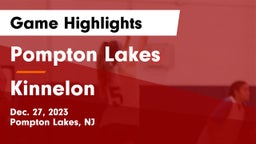 Pompton Lakes  vs Kinnelon  Game Highlights - Dec. 27, 2023