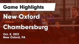 New Oxford  vs Chambersburg  Game Highlights - Oct. 8, 2022